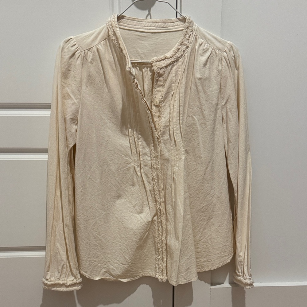 Doen Cream Button Down Shirt
